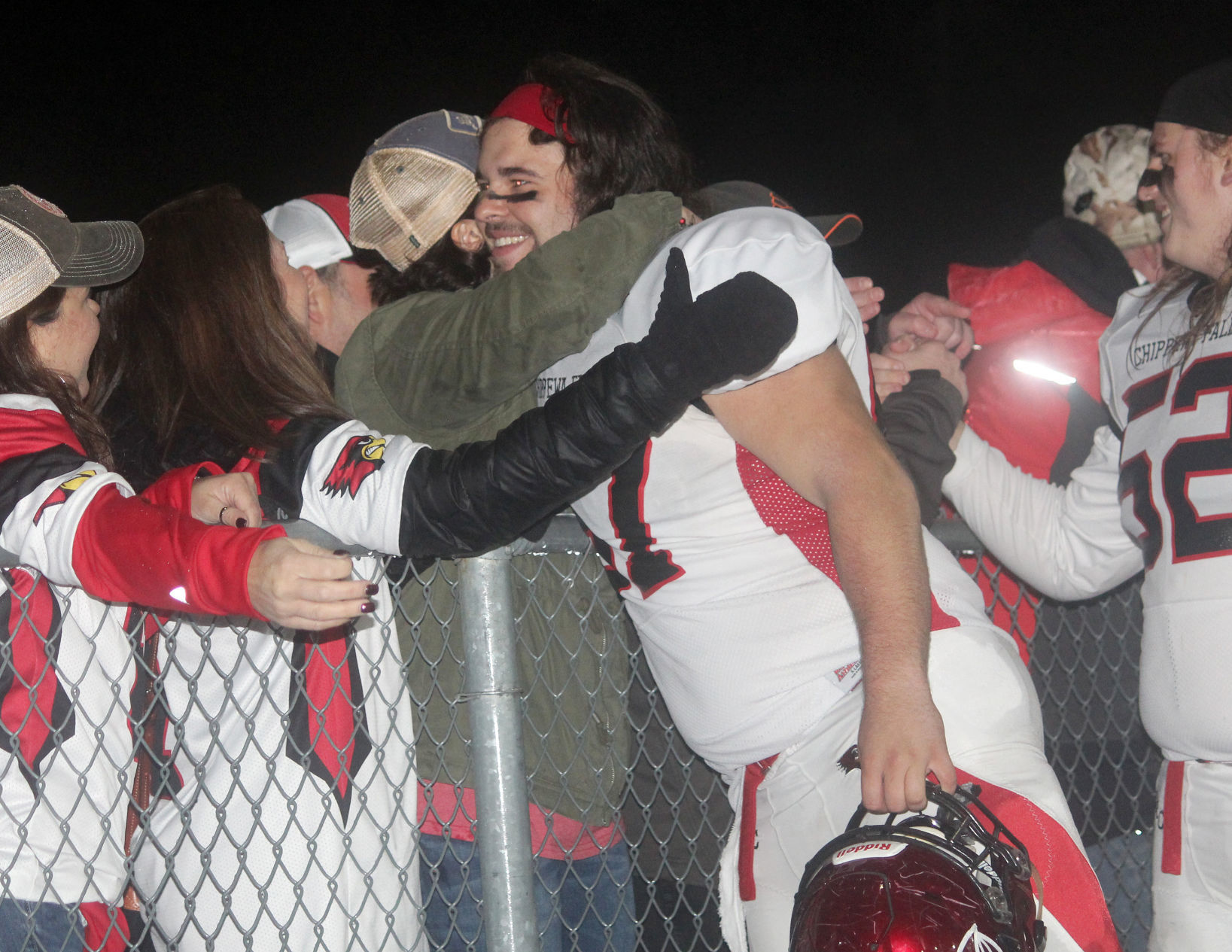 Chi-Hi football at Eau Claire North 10-5-18